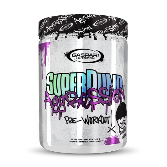 Gaspari Nutrition Super Pump Agression 25 Serv Gangsta Grape