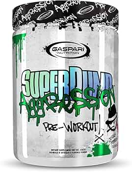 Gaspari Nutrition Super Pump Agression 25 Serv Jersey Mobster Italian Ice