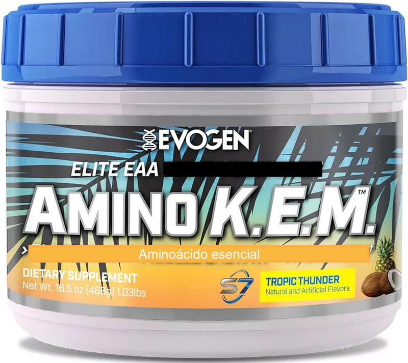 EVOGEN NUTRITION Evogen Nutrition Evo Amino K.e.m. EAA 30 Servicios Peach Mango Nuevo