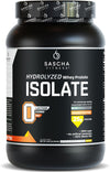 Sascha Fitness Hydrolyzed Whey Protein Isolate 2.30 Lbs Peanut Butter