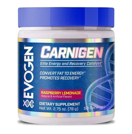 Evogen Nutrition Carnigen 50 Serv Raspberry Lemonade