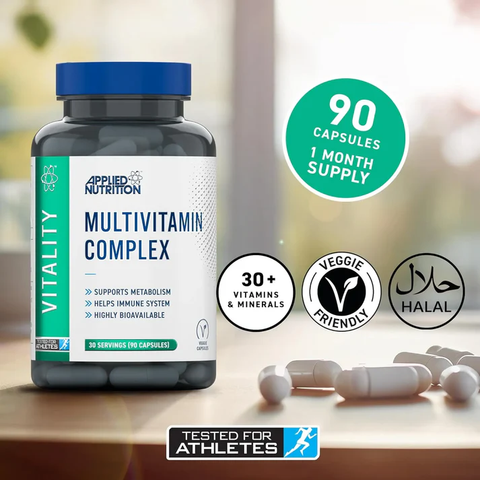 Applied Nutrition Vitality Multivitamin Complex 90 Cápsulas Nuevo