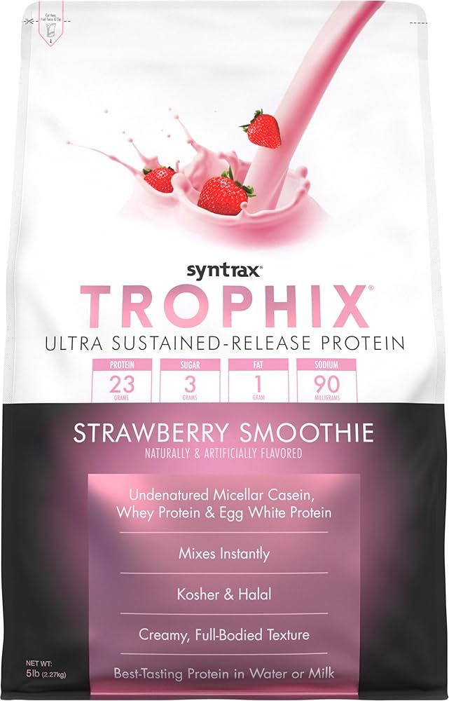 Syntrax Trophix 5 Lbs Strawberry Smoothie