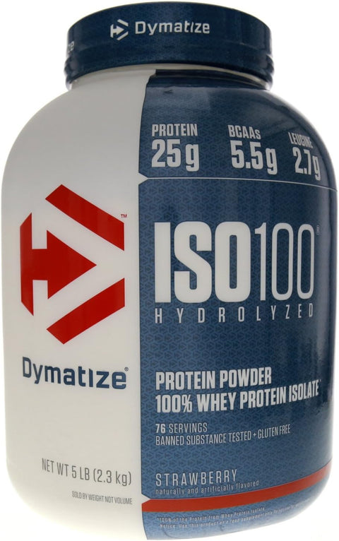 Dymatize Nutrition Dym Iso 100 5 Lbs Strawberry