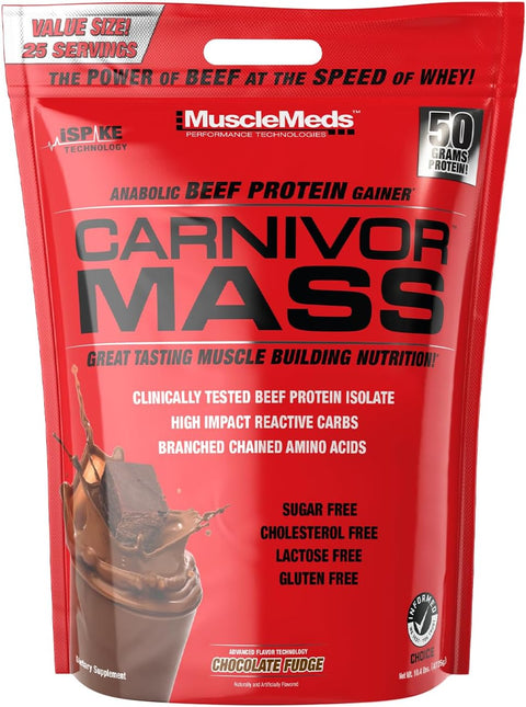 Musclemeds Mmd Carnivor Mass 10 Lbs (bolsa) Chocolate Fudge