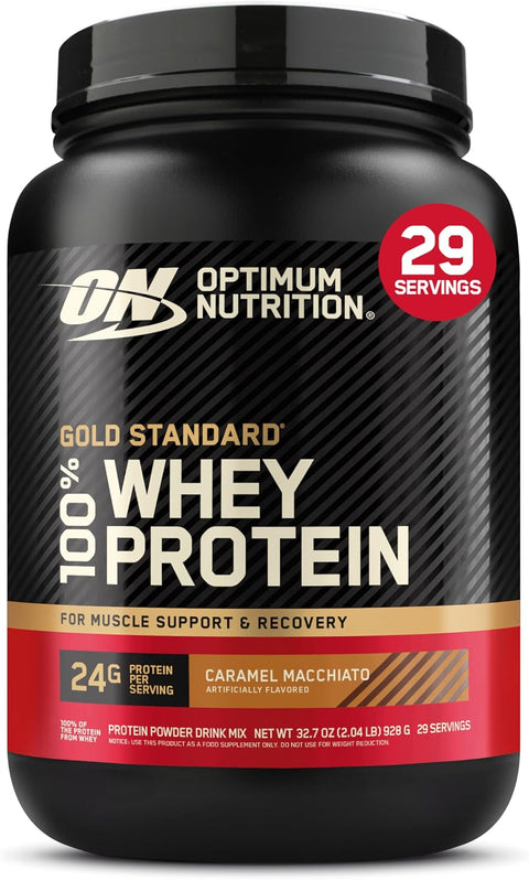 OPTIMUM NUTRITION Optimum Nutrition 100% Whey Gold Std 2 Lbs Caramel Macchiato
