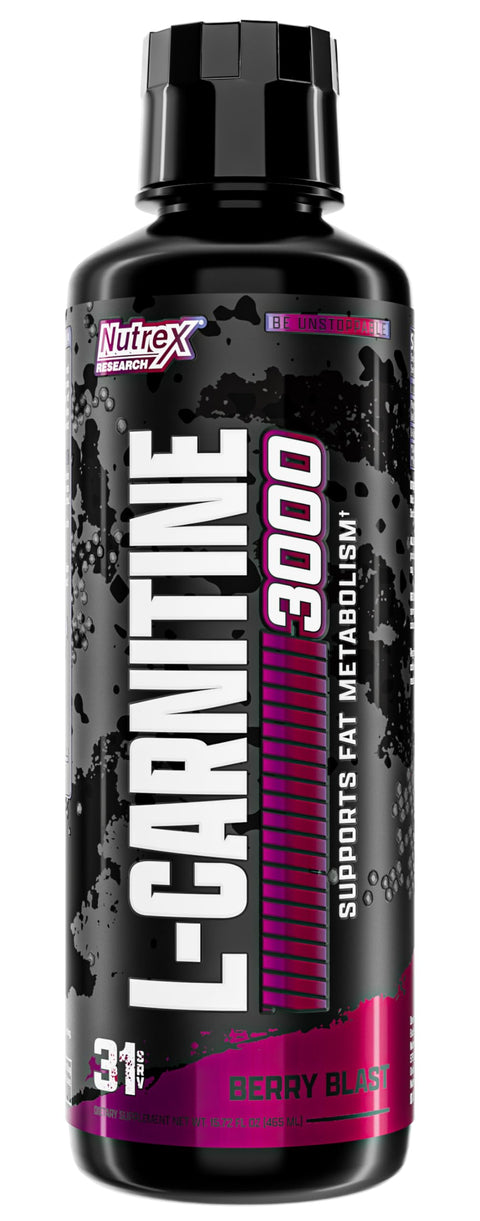 Nutrex Nt Liquid L-carnitine 3000 31 Servicios Berry "nueva Imagen"