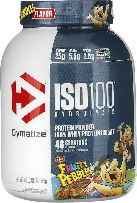 Dymatize Nutrition Dym Iso 100 3 Lbs Fruity Pebbles