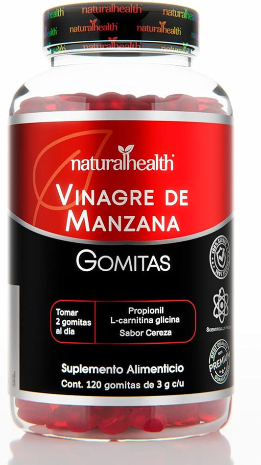 Vinagre De Manzana 120 Gomitas