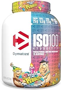 Dymatize Nutrition Iso 100 5 Lbs Birthday Cake