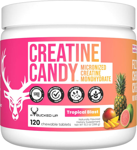 BUCKED UP Bucked Up Creatine Candy 120 Chewable Tablets