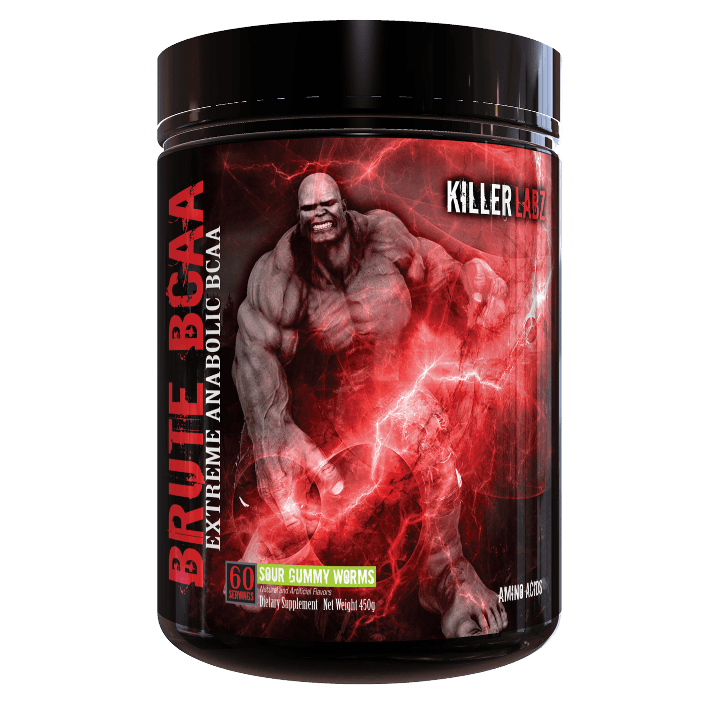 Killer Labs Brute Bcaa 60 Serv Sour Gummy Worm