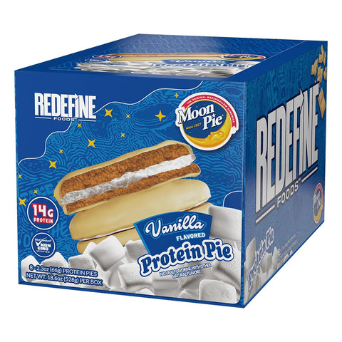 Redefine Moon Pie Protein 8 Ct Box Vainilla