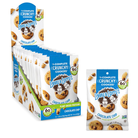 Lenny & Larrys – l&l Complete Crounchy 12 Bag X 35G Chocolate Chip *Of
