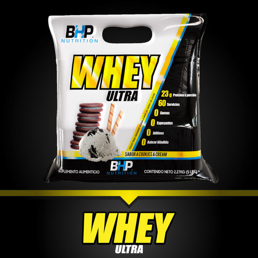 Bhp Whey Ultra Bag 5 Lb Cookies And Cream