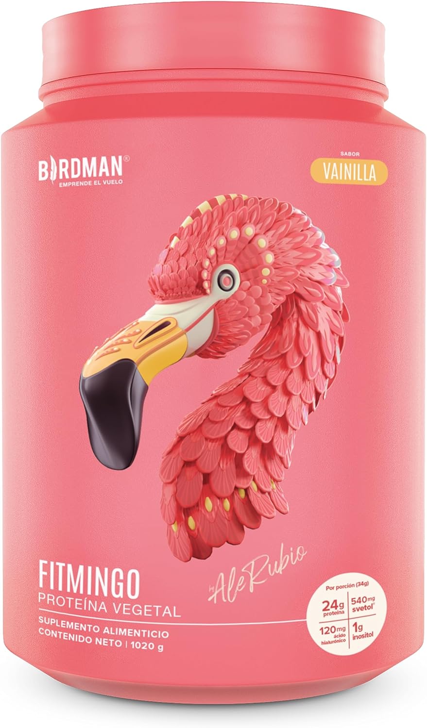 Birdman – Fitmingo 1,020Grs Vainilla – Suplementos – Sabor Vai