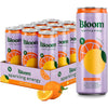 Bloom Sparkling Energy 12 Oz 12pk Juicy Orange