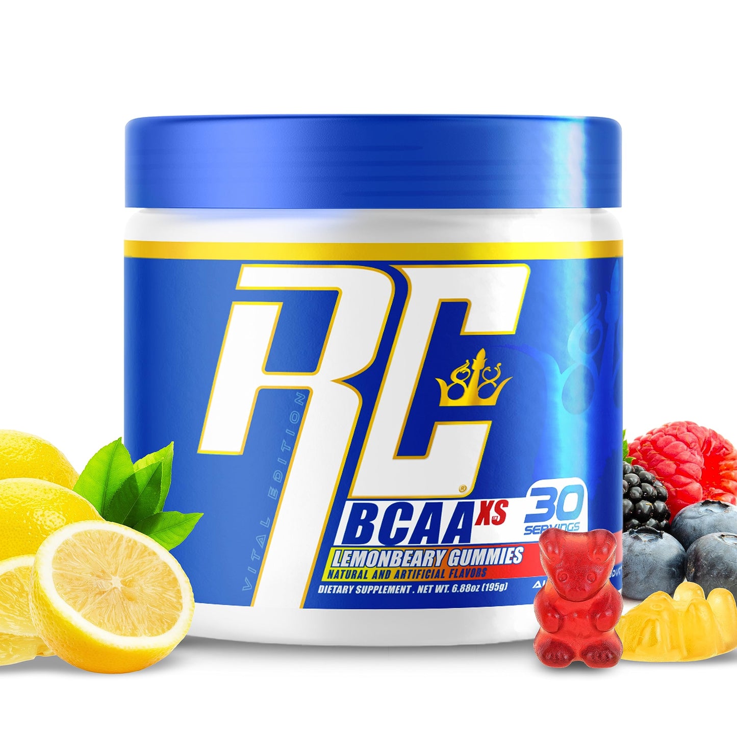 Ronnie Coleman – BCAA-Xs 30 Porciones Lemonberry Gummies