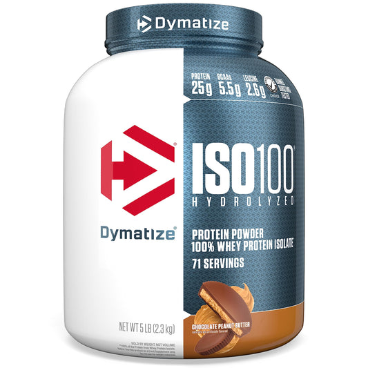 Dymatize Nutrition Iso 100 5 Lbs Chocolate Peanut Butter