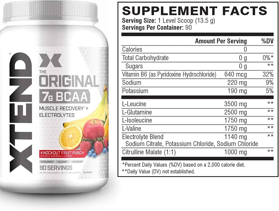 Scivation Xtend 90 Serv Knockout Fruit Punch