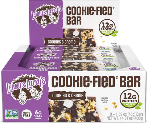 LENNY & LARRYS Lenny & Larrys L&l Complete Cookie-fied 9 Bars Cookies And Creme
