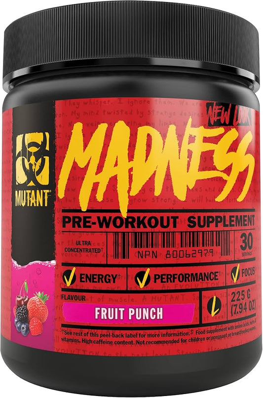 Mutant Madness (30 Serv) Fruit Punch