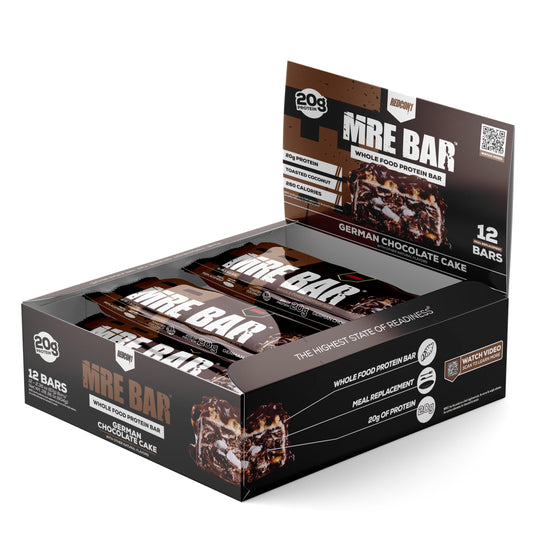 Redcon1 Mre Bar 12 Bars German Chocolate Cake