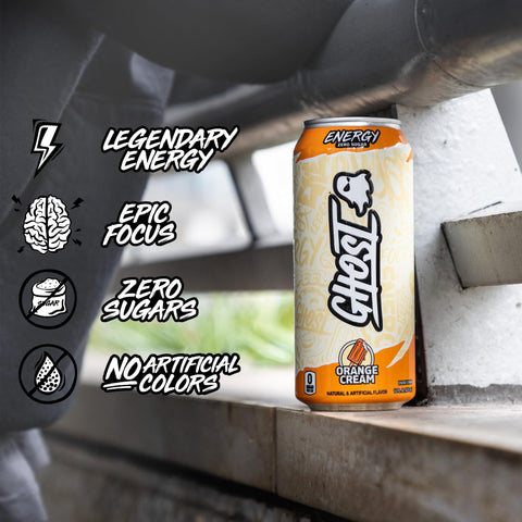 GHOST Ghost Energy 16 Oz 12 Pack Orange Cream