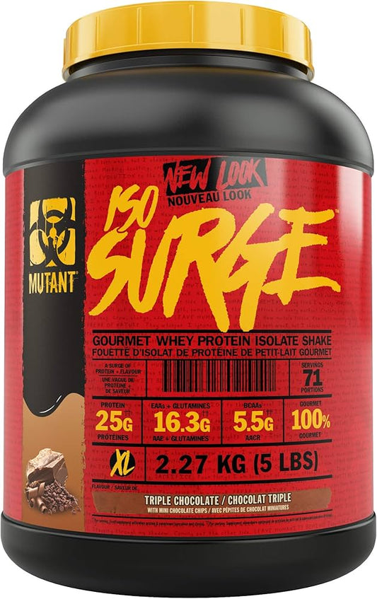 Mutant Iso-Surge 5 Lbs Triple Chocolate