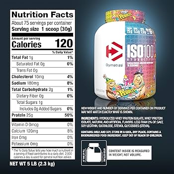 DYM ISO 100 5 LBS BIRTHDAY CAKE *OFERTA*