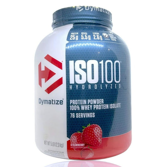 Dymatize Nutrition Iso 100 5 Lbs Strawberry