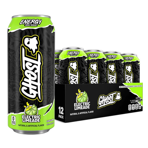 GHOST Ghost Energy 16 Oz 12 Pack Electric Limeade (edicion Limitada)