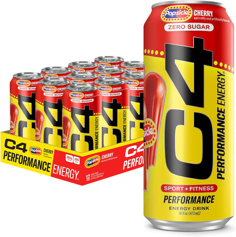 CELLUCOR Cellucor Cel C4 Energy Crb 16oz 12pk Cherry Popsicle