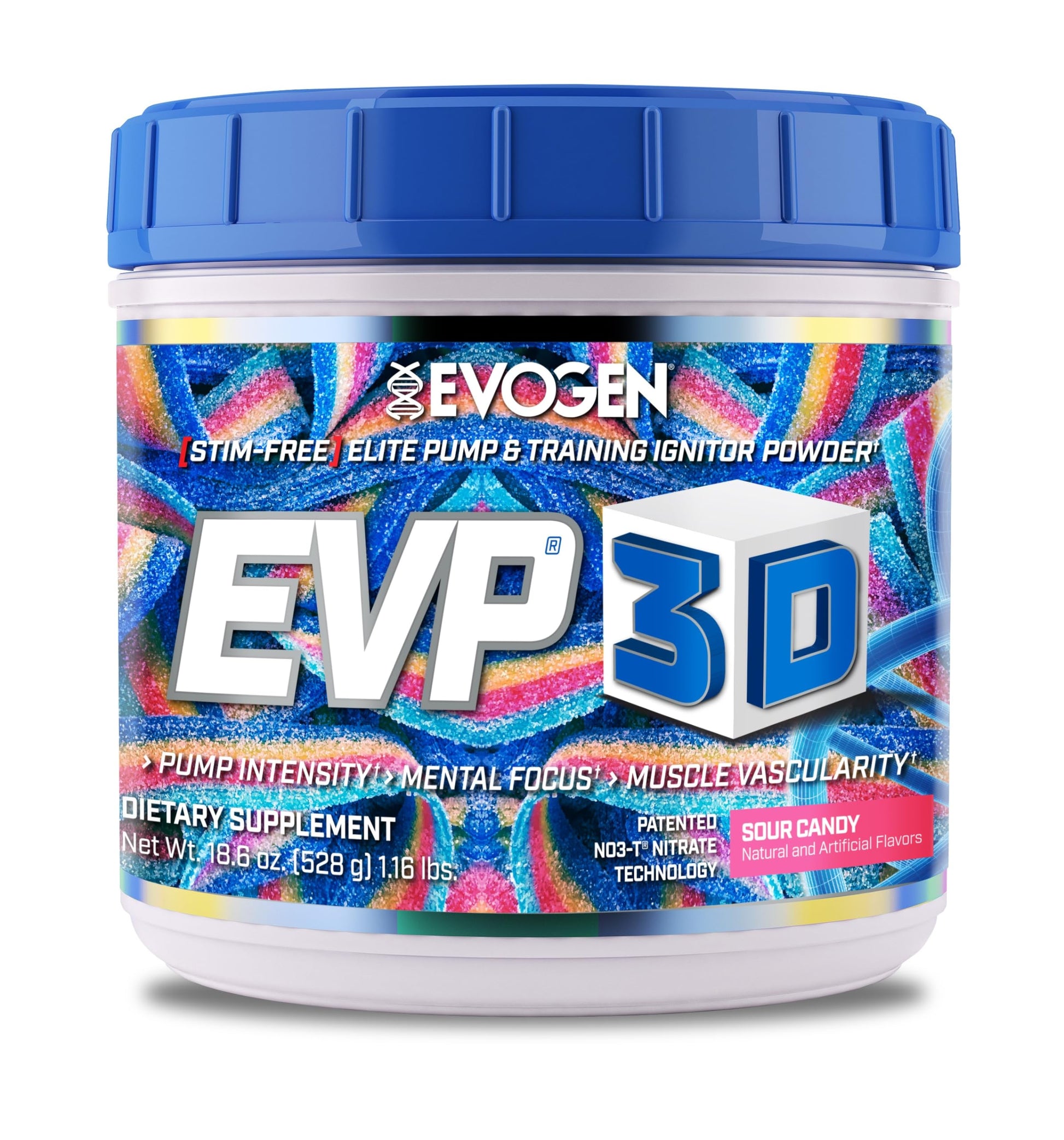 Evogen Nutrition – Evo Evp 3D 40 Porciones Sour Candy *Cad 03/26 – Suplemen