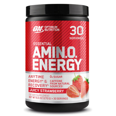 OPTIMUM NUTRITION Optimum Nutrition Amino Energy + Electrolytes 270 g Juicy Strawberry Burst "nueva Presentación"