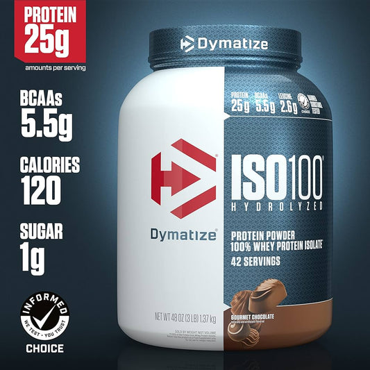 Dymatize Nutrition Iso 100 3 Lbs Chocolate Gourmet