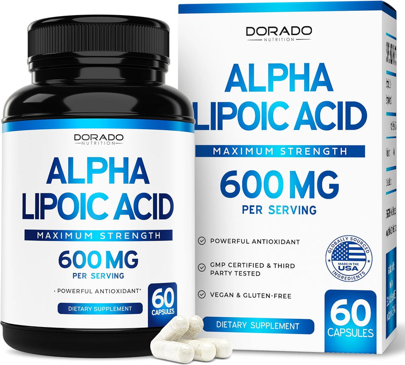 ADVANCE NUTRITION Advance Nutrition Adv Ácido Alfa Lipoico 60 Cápsulas