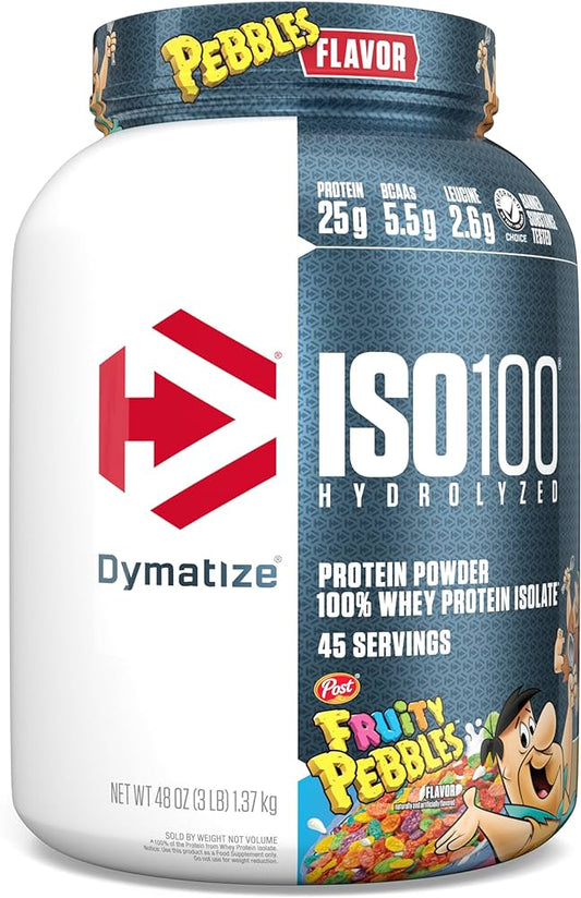 Dymatize Nutrition Iso 100 3 Lbs Fruity Pebbles