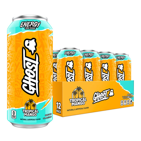 GHOST Ghost Energy 16 Oz 12 Pack Tropical Mango