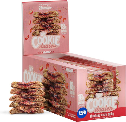 Raw – My Cookie Dealer 113 g 12 Paquete Strawberry Toaster *Oferta*