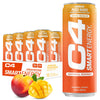 Cellucor Cel C4 Smart Energy Crb 12oz 12pk Peach Mango