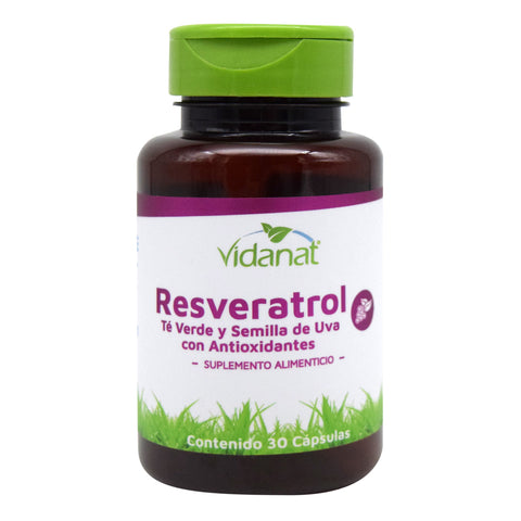 Vidanat Resveratrol 30 Cápsulas