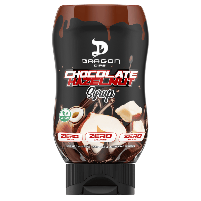 DRAGON PHARMA Dragon Pharma Dragon Dips 335 g Chocolate Hazelnut Syrup "nuevo"