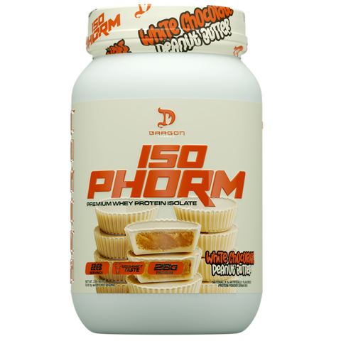 DRAGON PHARMA Dragon Pharma Dragon Isophorm 2 Lbs White Chocolate Peanut Butter