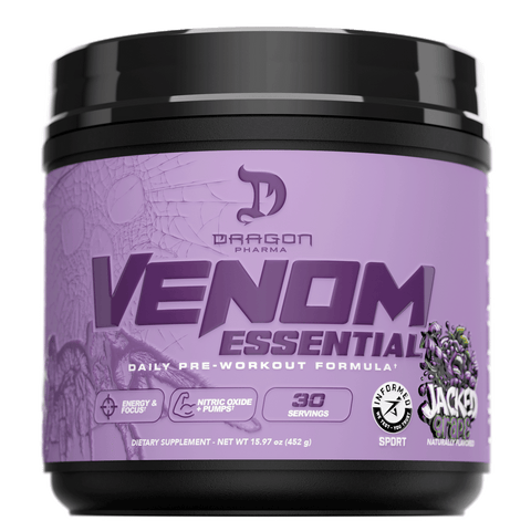 DRAGON PHARMA Dragon Pharma Dragon Venom Essential 30 Servicios Jacked Grape "nuevo"