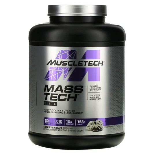 Muscletech Mass Tech Elite 6 Lbs Cookies