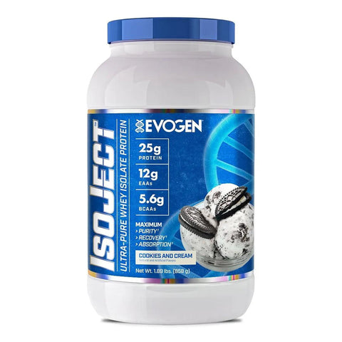 EVOGEN NUTRITION Evogen Nutrition Evo Isoject 1.82 Lbs Cookies & Cream