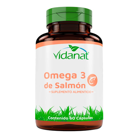Vidanat Omega 3 De Salmón 60 Cápsulas