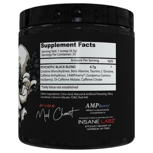 Insane Labz Psychotic Black Fruit Punch
