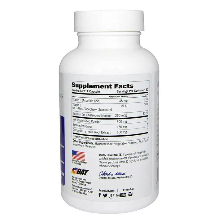 Gat Sport Liver Cleanse 60 Ct